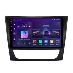 Mercedes Benz E-Klasse W211 2002–2010 - 9'  Bilradio m. Apple CarPlay Og Android Auto