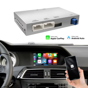 Mercedes Benz A B C E Class Apple CarPlay & Android Auto Trådløs