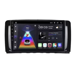 Mercedes Benz R-Class W251 2005-2017 Bilradio med Apple CarPlay og Android Auto, 9” HD skærm