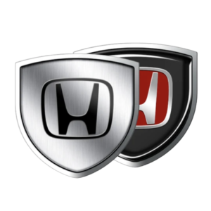1 stk. Bil Dekorations Emblem i Metal Til Honda Civic, City, Type R, Insight