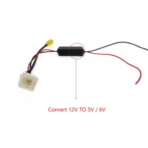 Aygo/C1/108 Originalt bakkamera adapter