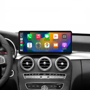 Mercedes W205 / GLC X253 / V-Klasse W447 12,3" Linux Skærm med CarPlay & Android Auto