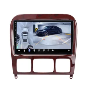 Mercedes-Benz S-Klasse W220 Bilradio 1998-2005 med CarPlay og Android Auto
