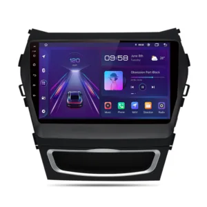 Hyundai Santa Fe 3 Bilradio 2013-2016 med CarPlay og Android Auto