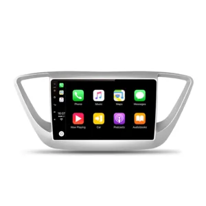 Hyundai Solaris 2 / Verna Bilradio 2017-2020 med CarPlay og Android Auto