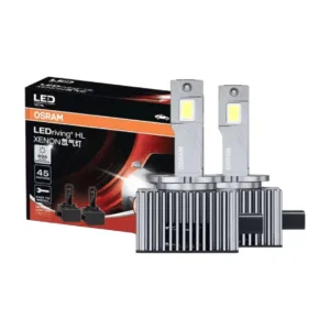 D1S/D3S LED-forlygtepærer – 6000K, CANbus, Xenon-erstatning (OSRAM-style)