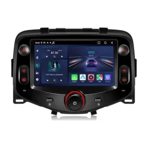 CarPlay radio til Peugeot 108, C1 & Aygo 2014-2021