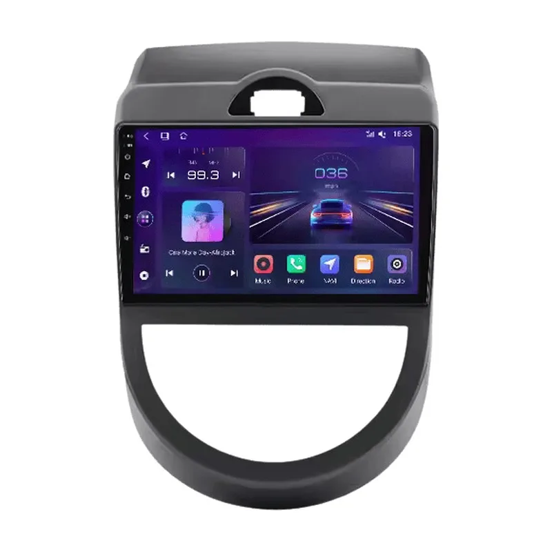 Kia Soul 2008-2013 bilradio med CarPlay og Android Auto Kia Soul 2008-2013 bilradio med CarPlay og Android Auto