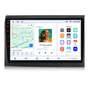 Fiat Stilo 2001-2007 Bilradio med CarPlay og Android Auto